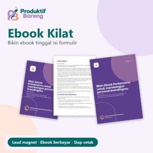 Ebook Kilat - bikin ebook tinggal isi formulir